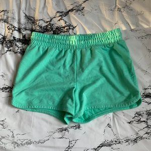 Teal Shorts Girls